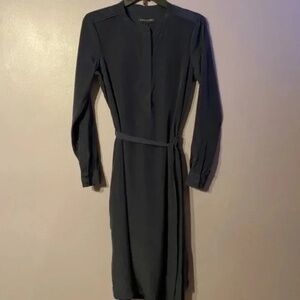 NWT Banana Republic Navy Shirt Dress